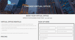 Desktop Screenshot of chicagovirtualoffice.com